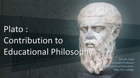 Plato significant contribution in philosopht